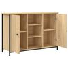 vidaXL Sideboard Sonoma Oak 100x35x70 cm Engineered Wood