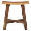vidaXL Bathroom Stool Solid Suar Wood