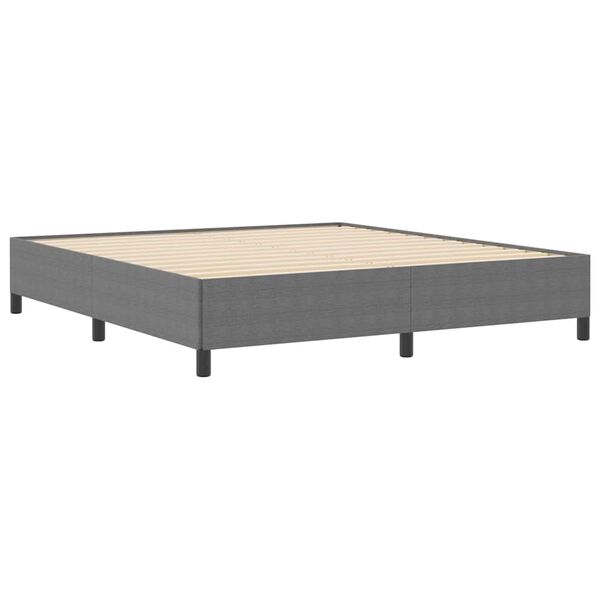 vidaXL Bed Frame Light grey 180 x 200 cm Corduroy fabric