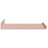 vidaXL Floating Shelf Wall-mounted 4 pcs Pink 40 x 18 x 2.5 cm Steel