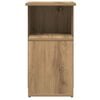 vidaXL Side Table Artisan Oak 36x30x56 cm Engineered Wood