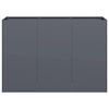 vidaXL Planter Anthracite 120x40x80 cm Cold-rolled Steel