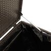 vidaXL Garden Storage Box Brown 220x50x58 cm Poly Rattan