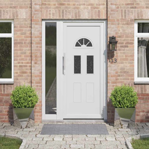 vidaXL Planter 2 pcs Silver 40 x 40 x 40 cm Stainless Steel