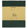 vidaXL Table Cloth 5 pcs Square Dark Green 110 x 110 cm