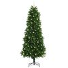 vidaXL Christmas Tree with 300 LEDs with Stand Green 240 cm PE