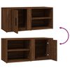 vidaXL TV Cabinet Brown Oak 80x31,5x36 cm Engineered Wood