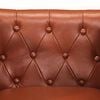 vidaXL Armchair Brown Real Leather