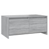 vidaXL Coffee Table Grey Sonoma 90x50x41.5 cm Engineered Wood