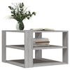 vidaXL Coffee Table Grey Sonoma 58x58x40 cm Engineered Wood