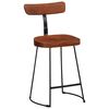 vidaXL Bar Stools 2 pcs 49x43x79 cm Solid Wood Mango