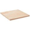 vidaXL Table Top 90x90x2.5 cm Solid Wood Pine Square