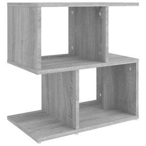 vidaXL Bedside Cabinet Grey Sonoma 50x30x51.5 cm Engineered Wood
