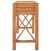 vidaXL Desk with Drawers 120x40x75 cm Solid Wood Teak