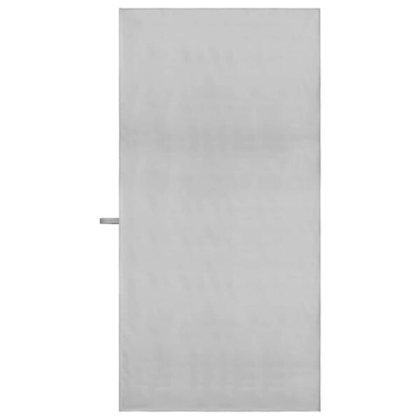 vidaXL Sports Towels 2 pcs Grey 140 x 70 cm Polyester and polyamide