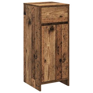 vidaXL Bathroom Cabinet Old Wood 35 x 36.5 x 85 cm Engineered Wood