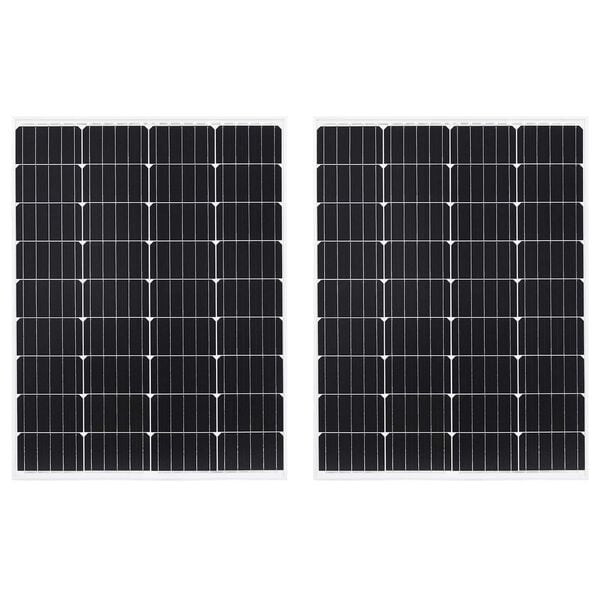 vidaXL Solar Panels Aluminium