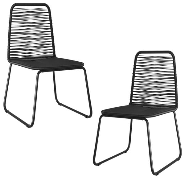 vidaXL 7 Piece Outdoor Dining Set Solid Acacia Wood and Poly Rattan