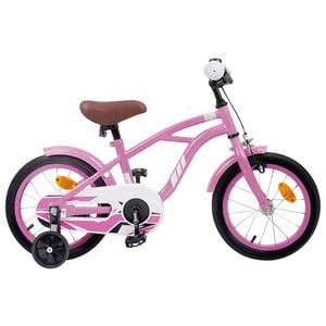 vidaXL Kids Bike 12 Inches for 2-4 Years Old Light Pink