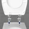 CORNAT Toilet Seat with Soft-close PREMIUM 2 Duroplast White