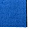 vidaXL Doormat Other Blue and Black 120 x 400 cm Polyamide and PVC