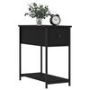 vidaXL Bedside Cabinets 2 pcs Black 30x60x60 cm Engineered Wood