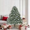 vidaXL Artificial Christmas Tree with 300 LEDs with Stand Green 180 cm