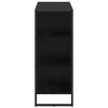 vidaXL Side Cabinet Black Oak 96.5 x 30 x 75 cm Engineered Wood