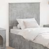 vidaXL Headboard with Headboard Concrete Grey 80 cm Engineered wood