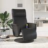 vidaXL Massage Recliner Chair Black 71 x 90 x 105 cm Faux Leather