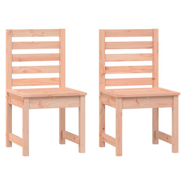 vidaXL Garden Chairs 2 pcs 50x48x91.5 cm Solid Wood Douglas