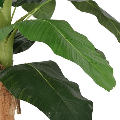 vidaXL Artificial Banana Tree 22 Leaves 200 cm Green