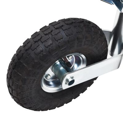 vidaXL Jockey Wheel for Trailer with Split Clamp 48 mm Galvanised Steel
