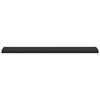 vidaXL Window Sill Black with Wood Grain 140 x 35 x 4.5 cm PVC