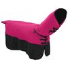 vidaXL Horse Blanket Pink and Black 155 cm Polyester
