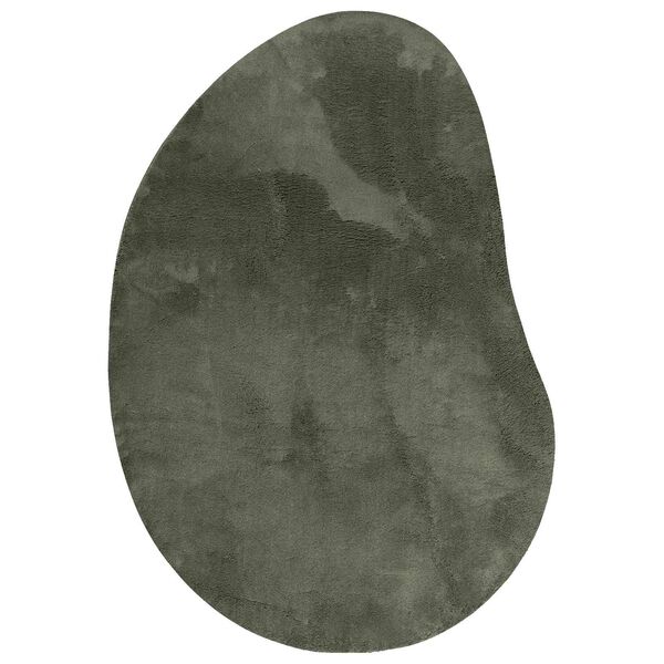 vidaXL Carpet Folding Forest green 140 x 200 cm Polyester