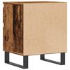 vidaXL Bedside Cabinet Old Wood 40x35x50 cm Engineered Wood