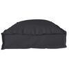 vidaXL Pallet Cushion for Bench Black 100 x 40 x 8 cm Oxford fabric