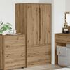vidaXL Cabinet Manual Artisan Oak 79.5 x 49 x 156 cm Engineered Wood
