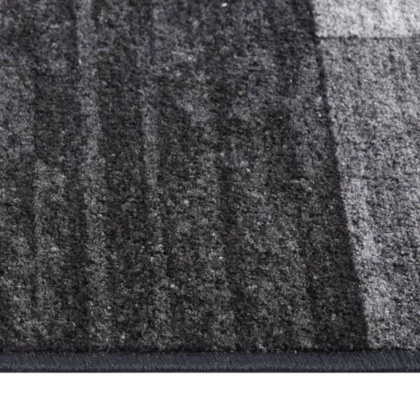 vidaXL Carpet Runner Anthracite 80x250 cm Anti Slip
