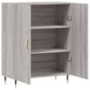 vidaXL Sideboard Grey Sonoma 69.5x34x90 cm Engineered Wood