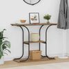 vidaXL Console Table Old Wood 101 x 35 x 80.5 cm Engineered Wood