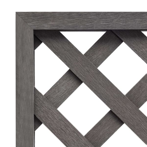 vidaXL Wall Trellis Grey 40x170 cm WPC