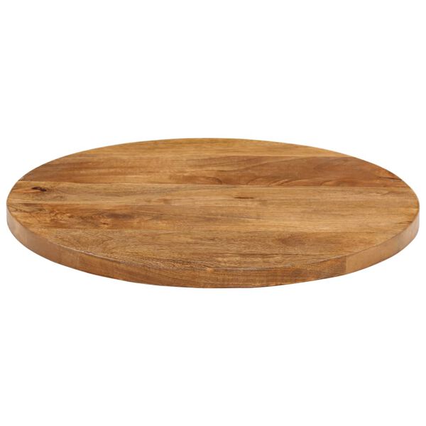 vidaXL Table Top &Oslash; 50x3.8 cm Round Solid Wood Mango