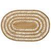 vidaXL Area Rug Natural 122 x 183 cm Jute