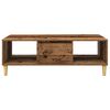 vidaXL Coffee Table Old Wood 102 x 55 x 35 cm Engineered Wood