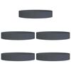 vidaXL Planter Ring 5 pcs Anthracite 120 x 120 x 20 cm