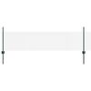 vidaXL Welded Wire Fence with Posts 10 x 0.5 m Galvanised Steel Green
