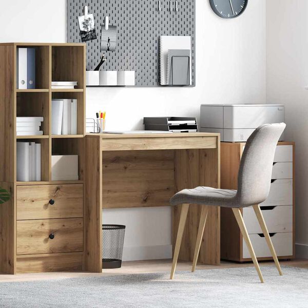 vidaXL Desk Artisan Oak 80 x 50 x 76 cm