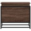 vidaXL Storage Box with Lid Brown Oak 60x40x51.5 cm Engineered Wood
